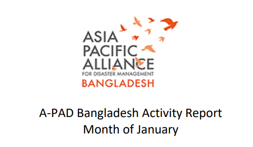 You are currently viewing A-PAD Bangladesh Activity Report<br>Month of January