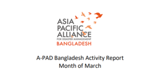 Read more about the article A-PAD Bangladesh Activity Report<br>Month of March 2022