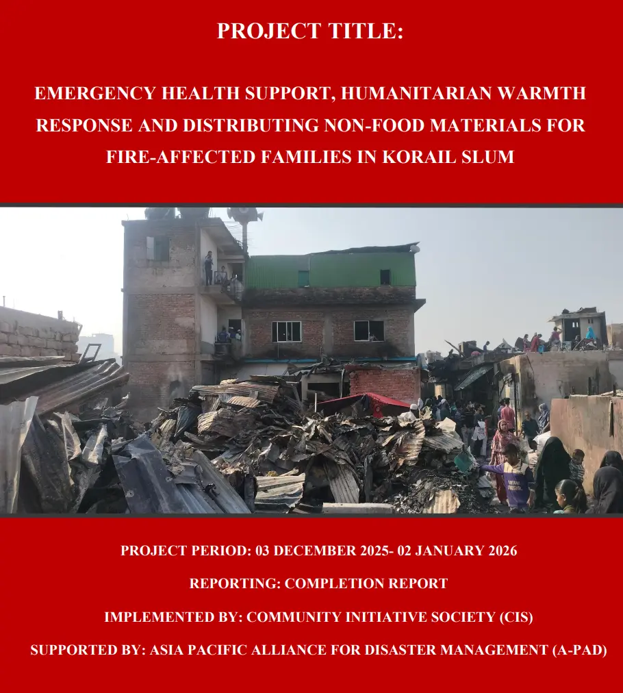 You are currently viewing Project Completion Report Fire Outbreak Korail Slum